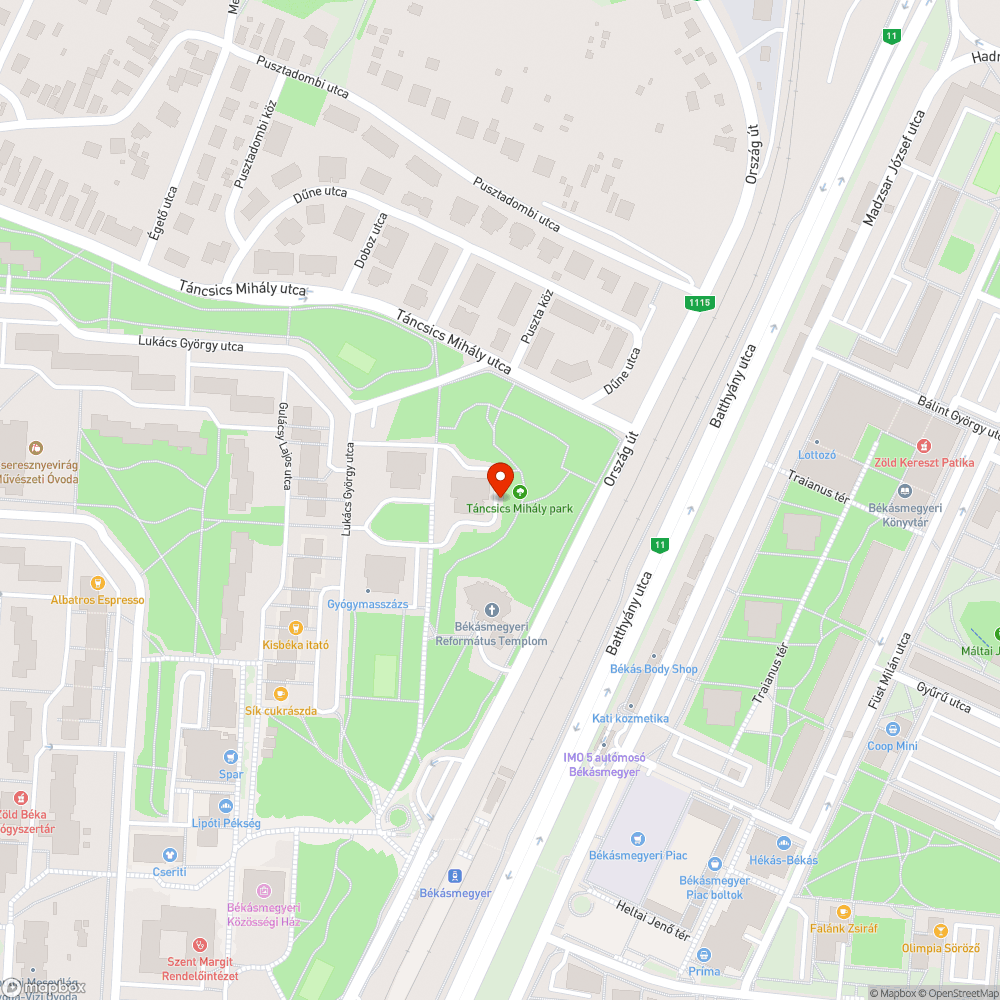 Elhagyott Ford bejelentés helye