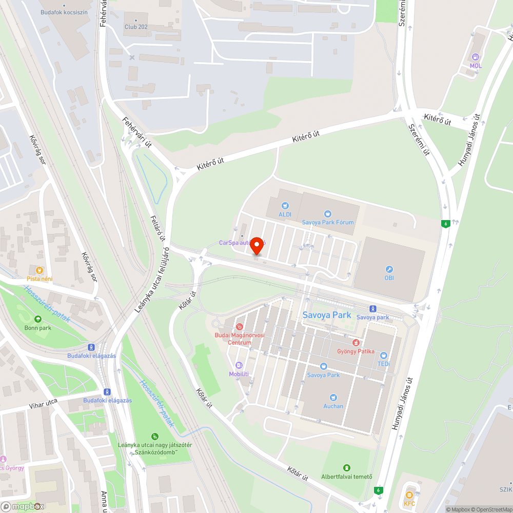 Savoya park buszmegállóban kezdenek elszáradni a fák az öntözés hiánya miatt bejelentés helye