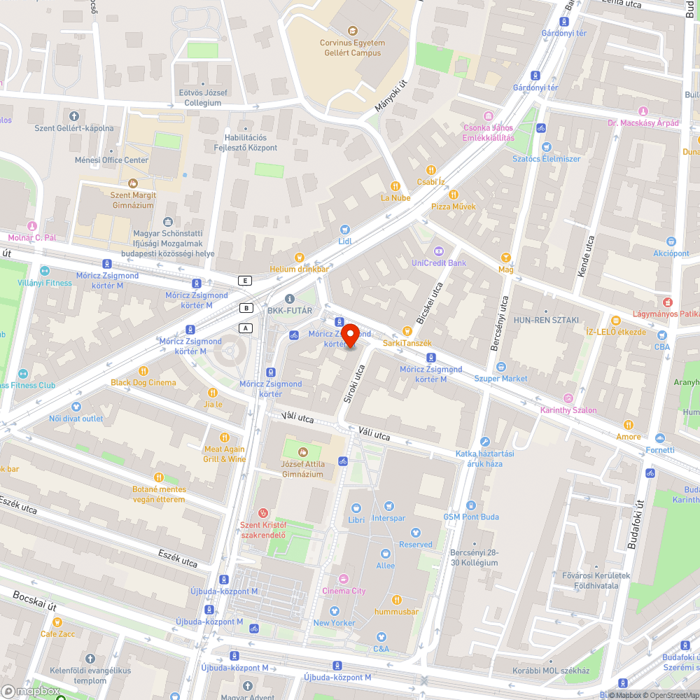 Hiányzó hulladékgyűjtő edény bejelentés helye