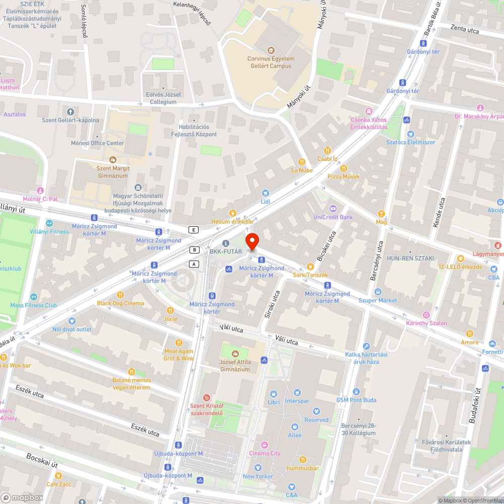 Felhagyott hulladékgyűjtők konzolja bejelentés helye