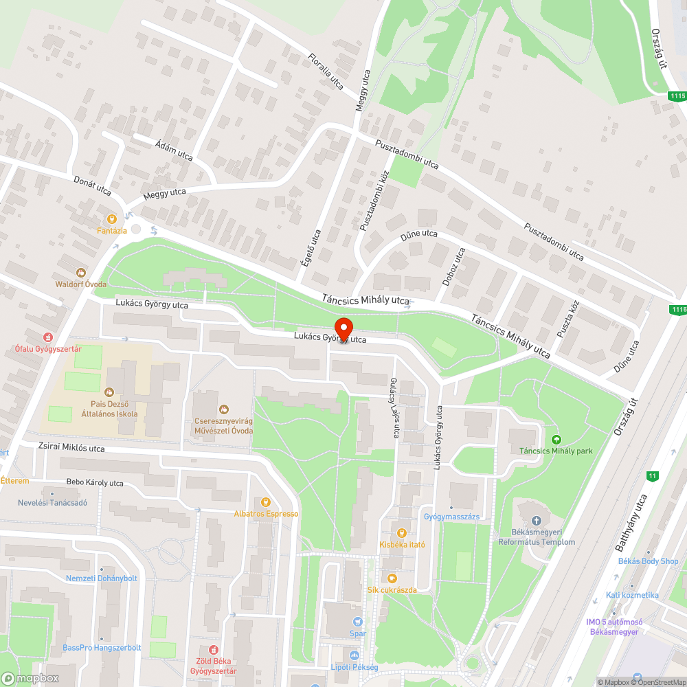 Elhagyott Citroen bejelentés helye