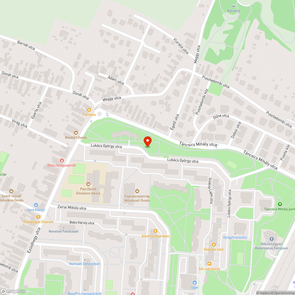 Elhagyott Audi bejelentés helye