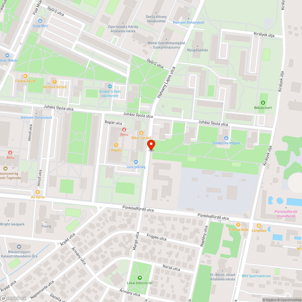 Leszakadt? bejelentés helye