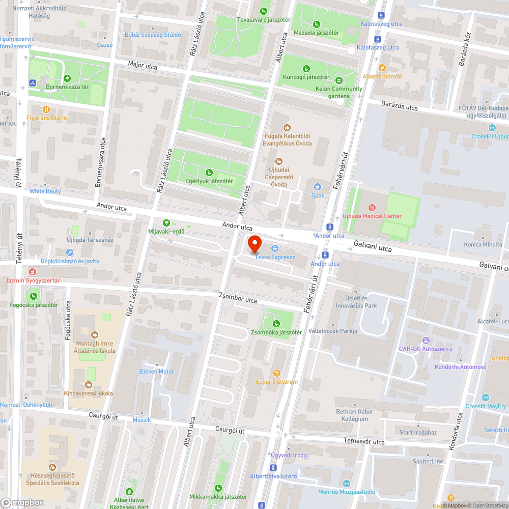 Elhagyott Ford bejelentés helye