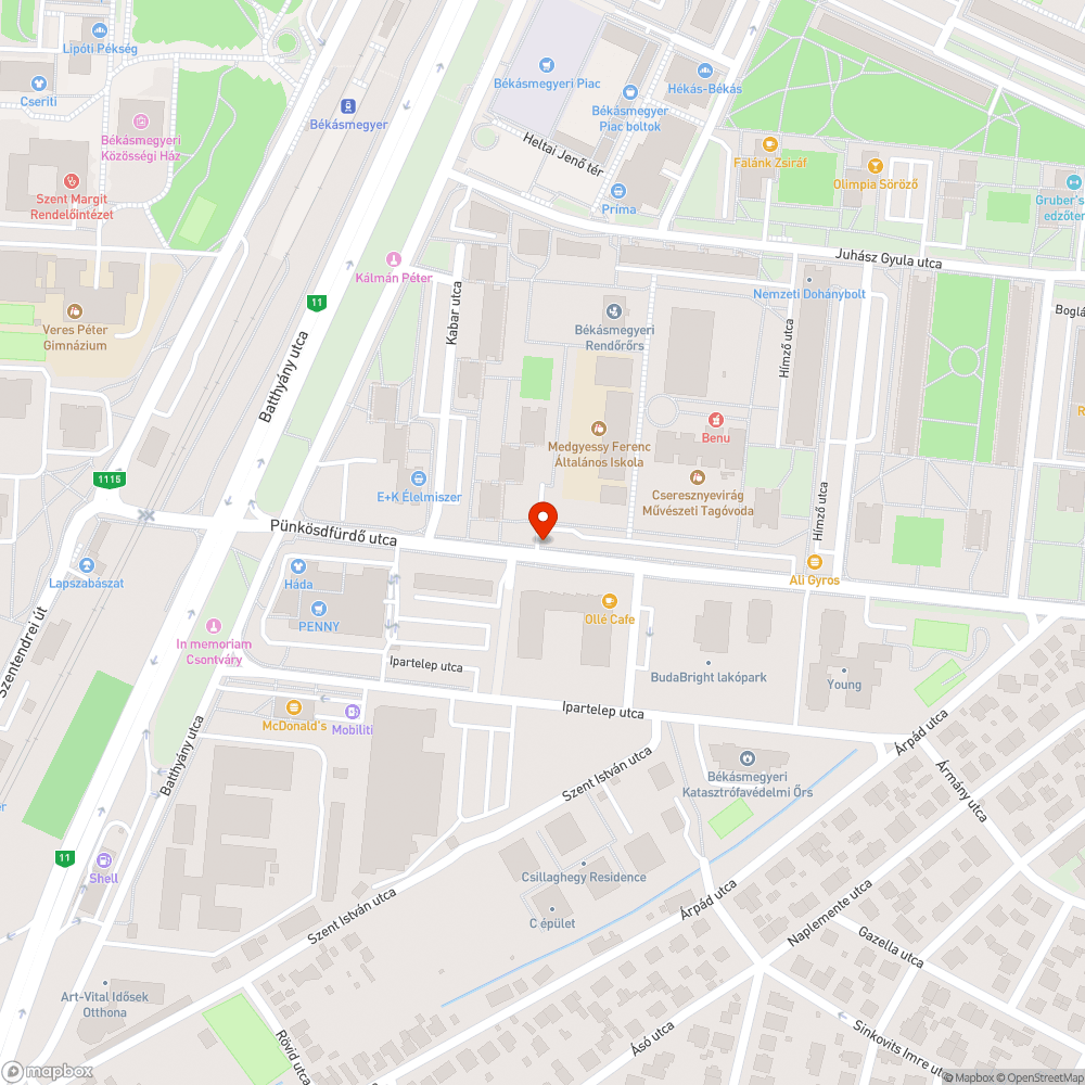 Hatalmas pocsolya bejelentés helye