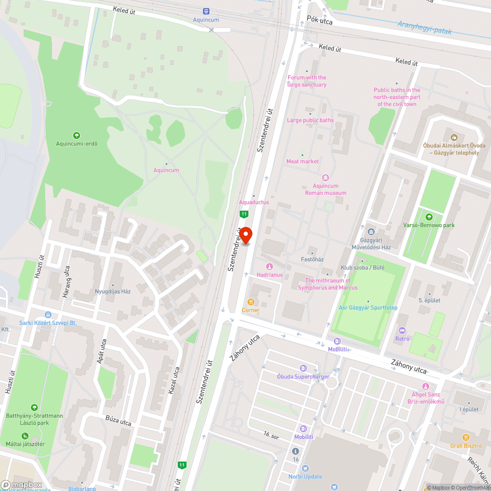 Graffitis fal bejelentés helye