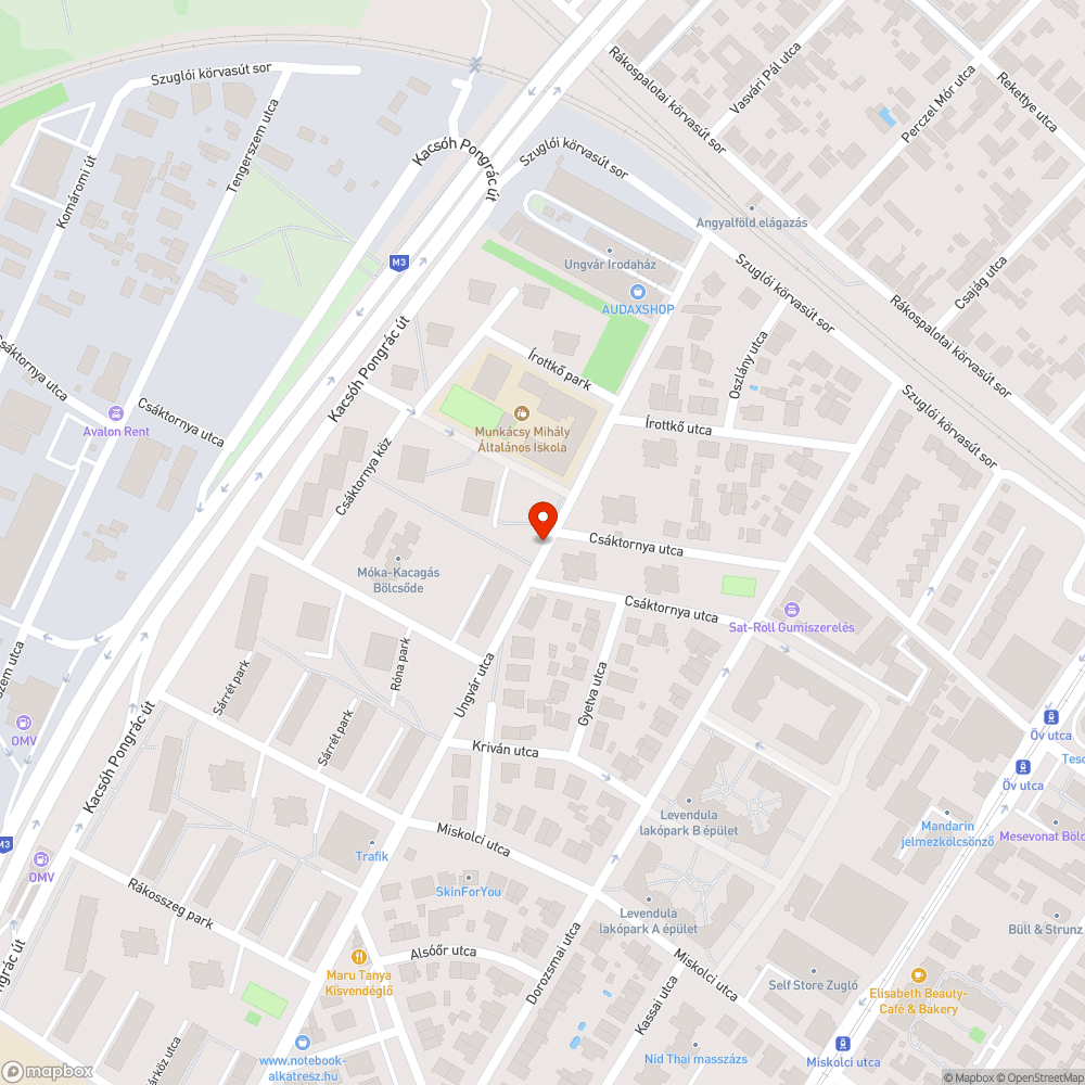 Beszakadt bejelentés helye