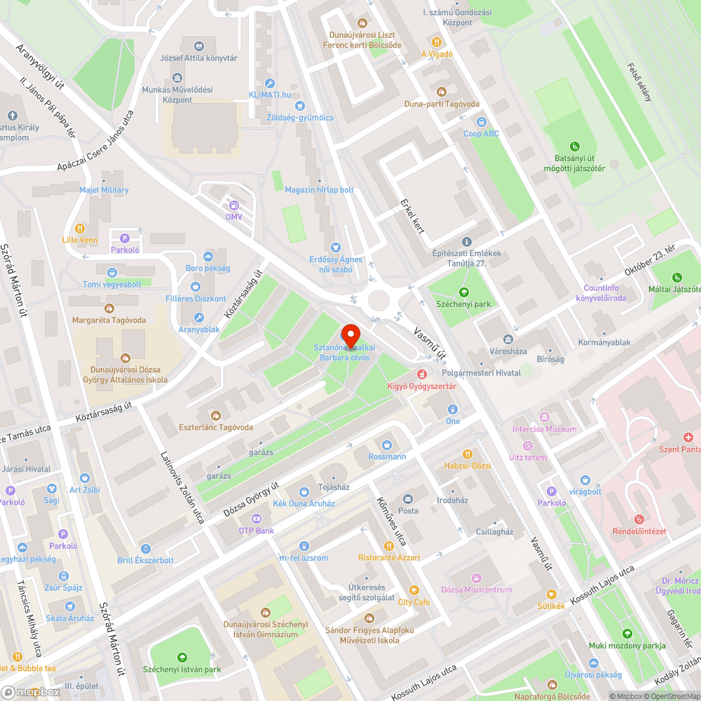 felújítandó pad bejelentés helye