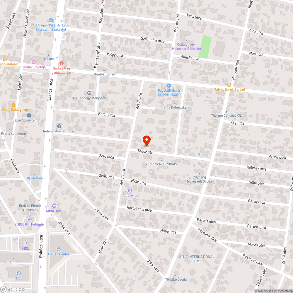 Hiányzó esővíz elvezetés bejelentés helye