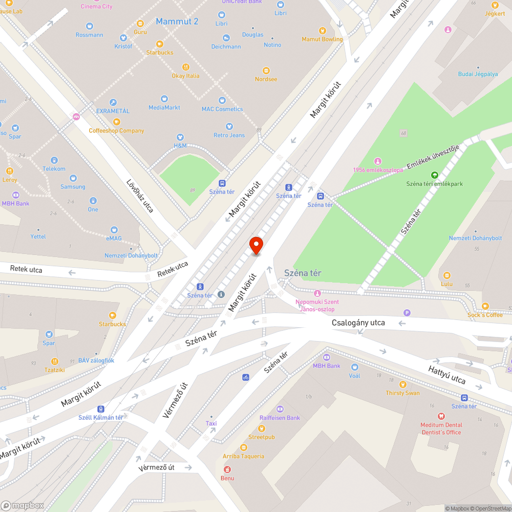 Homok az úton bejelentés helye