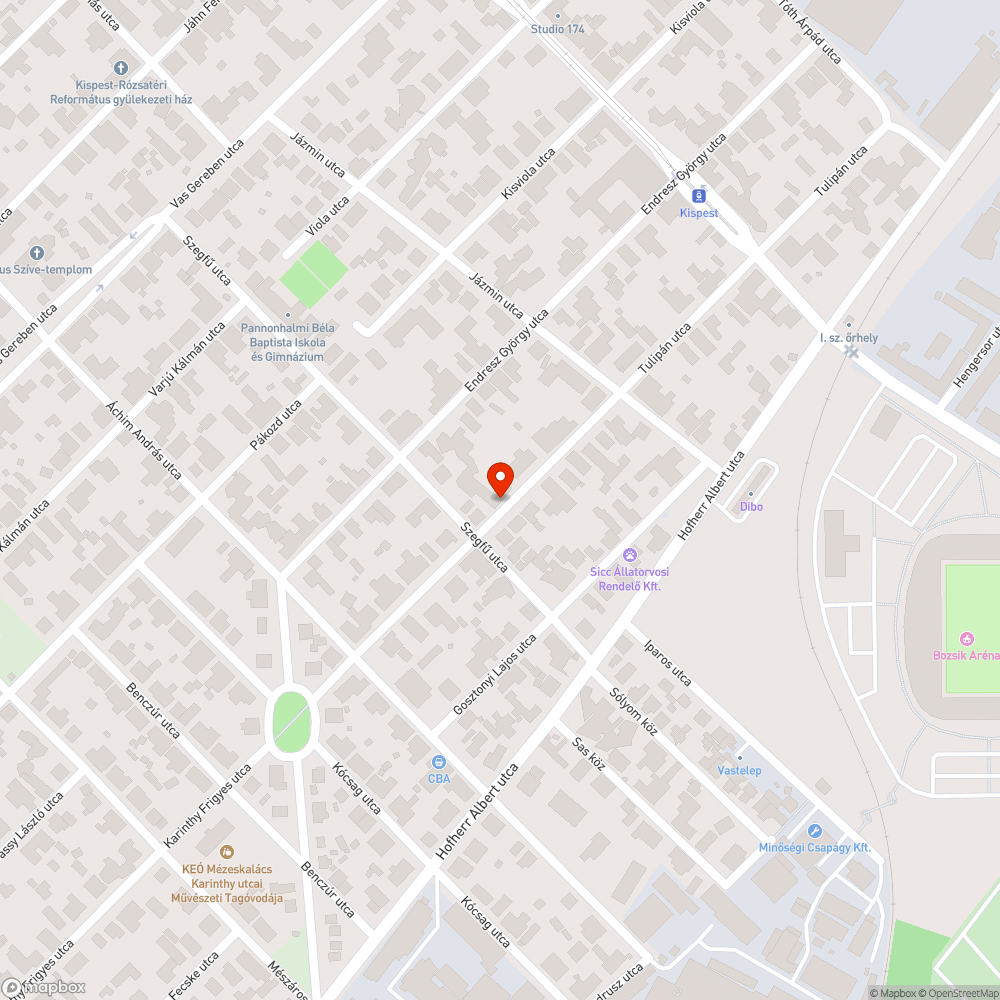 Gallyazás bejelentés helye