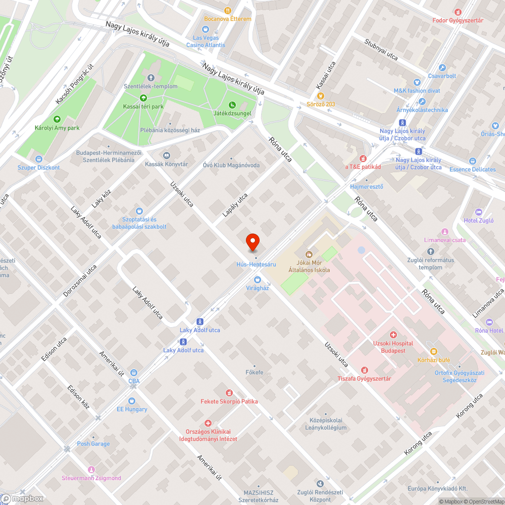 Nagy kátyú a parkolóban. bejelentés helye