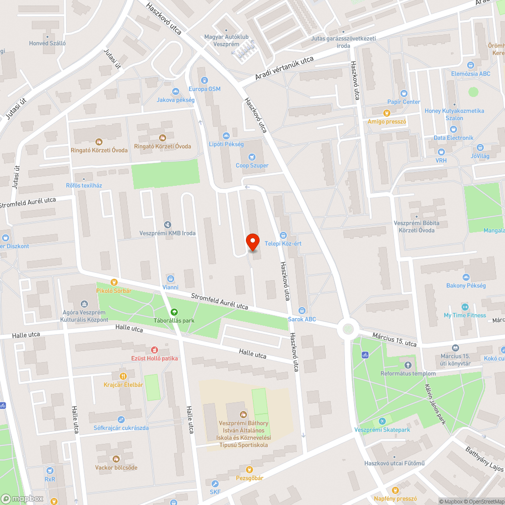 Illegális szemét bejelentés helye