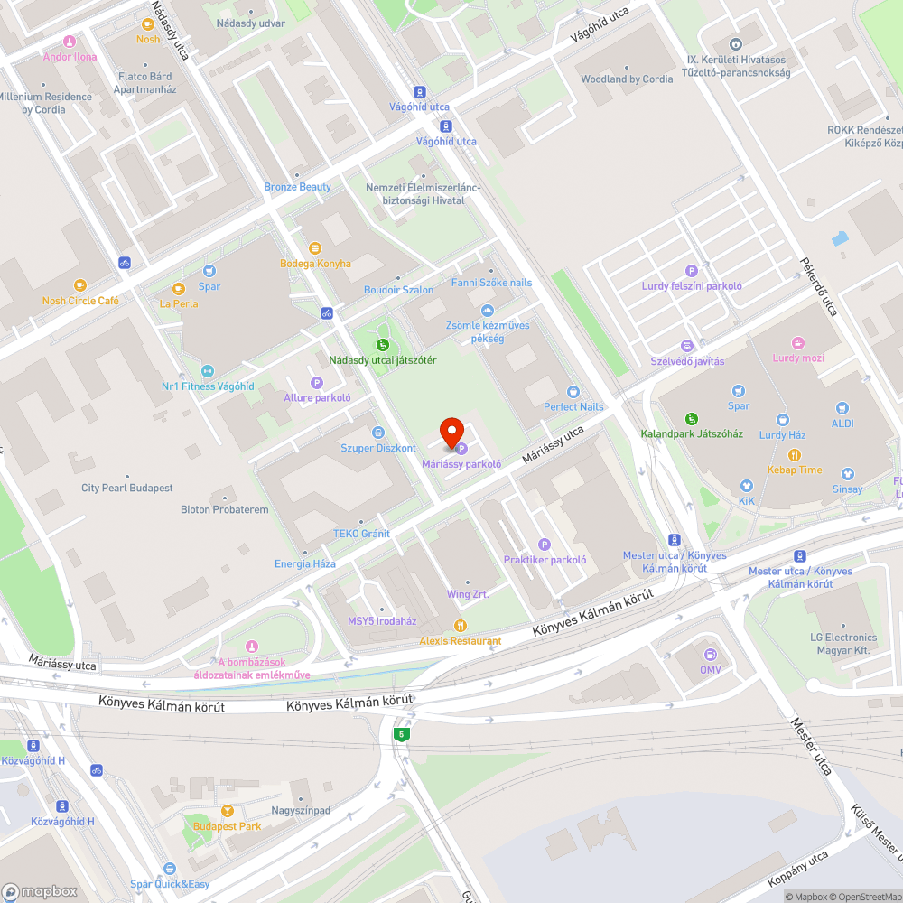 Elhagyatott terület, gaz es szemét bejelentés helye