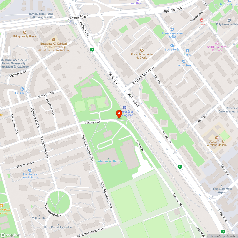 Szeméttel teli zsákok bejelentés helye