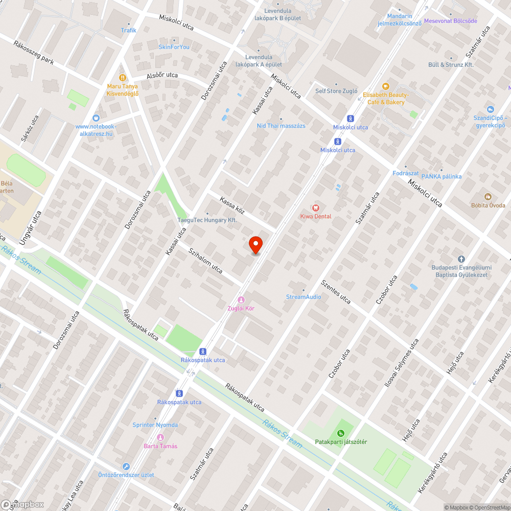 kiszáradt fa bejelentés helye