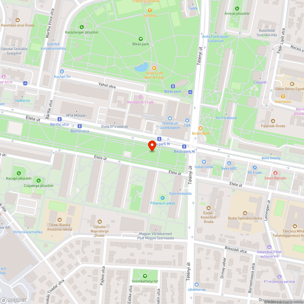 Parlagfű burjánzás az Etele út menti zöltderületeken bejelentés helye