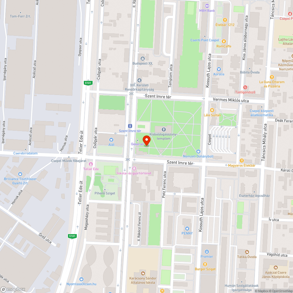 Gazos, használhatatlan ivókút bejelentés helye