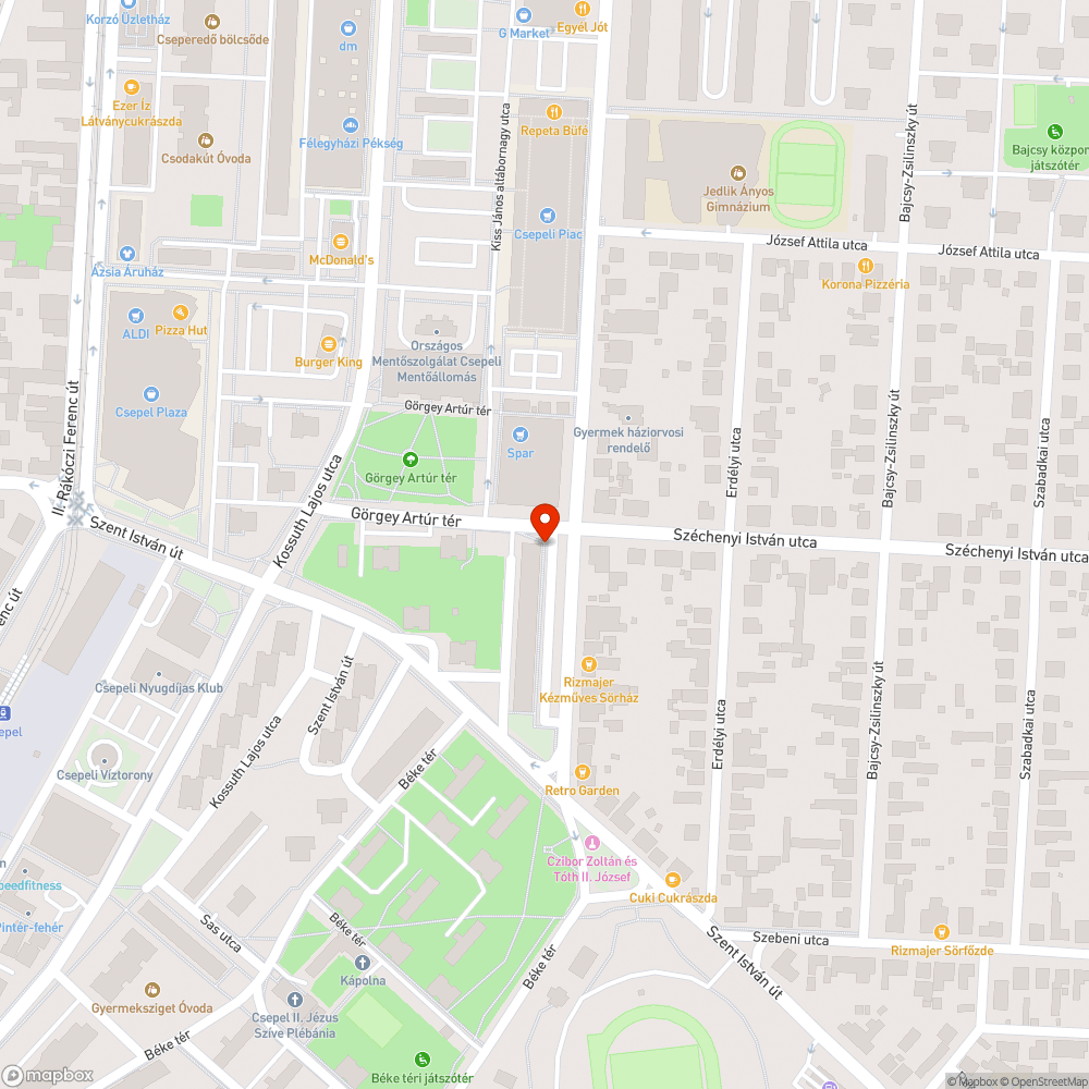 Méteres gaz bejelentés helye