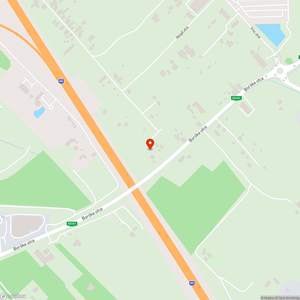 Veszélyes felüljáró, járda/kerékpárút hiánya bejelentés helye