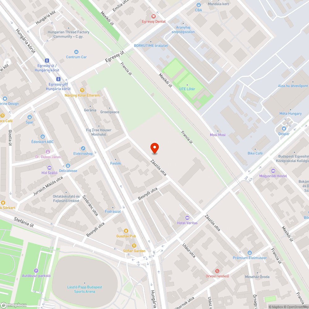 Helyenként embermagasságú gaz és facsemeték az útpadkán. bejelentés helye