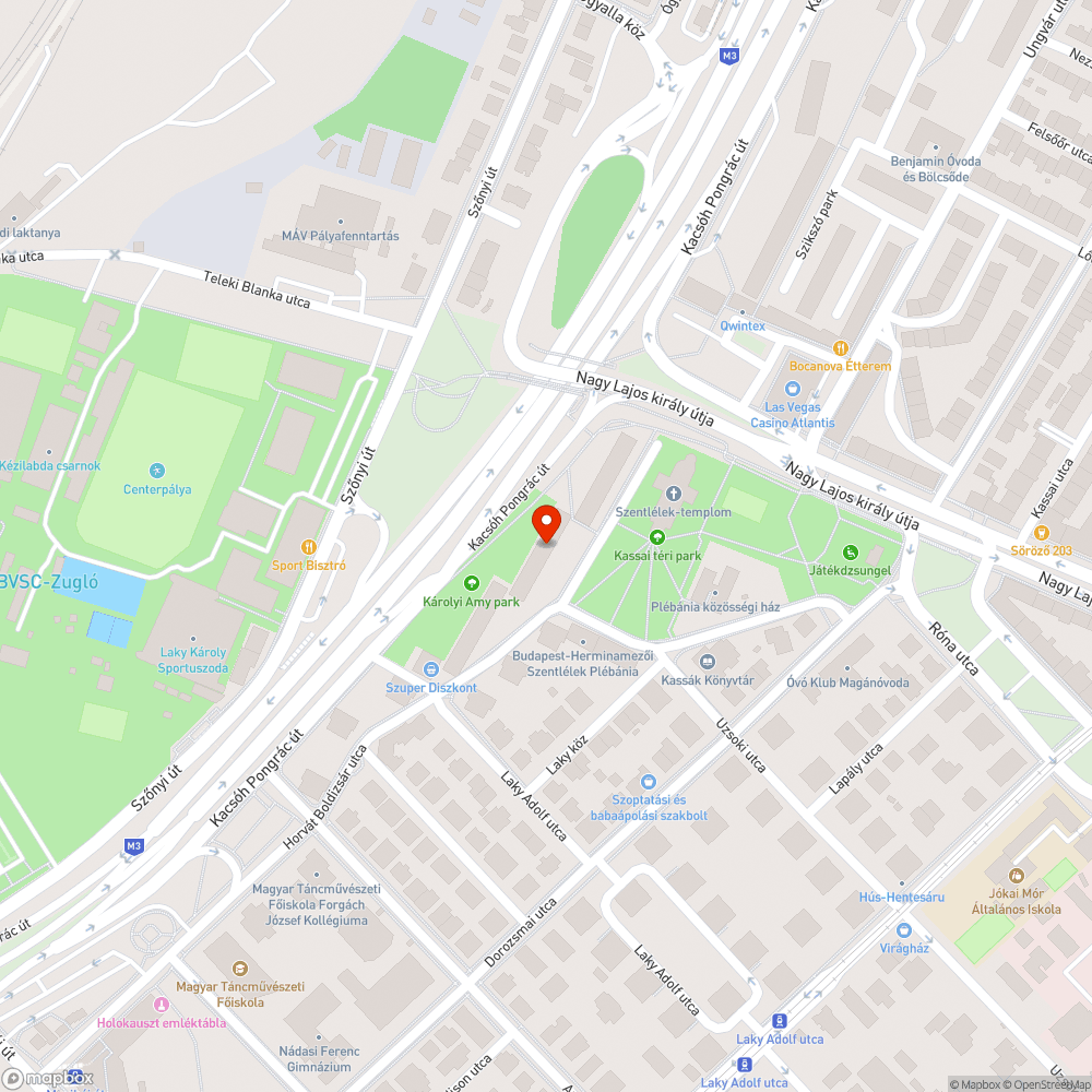 Patkánytetem a lakóépület előtt bejelentés helye