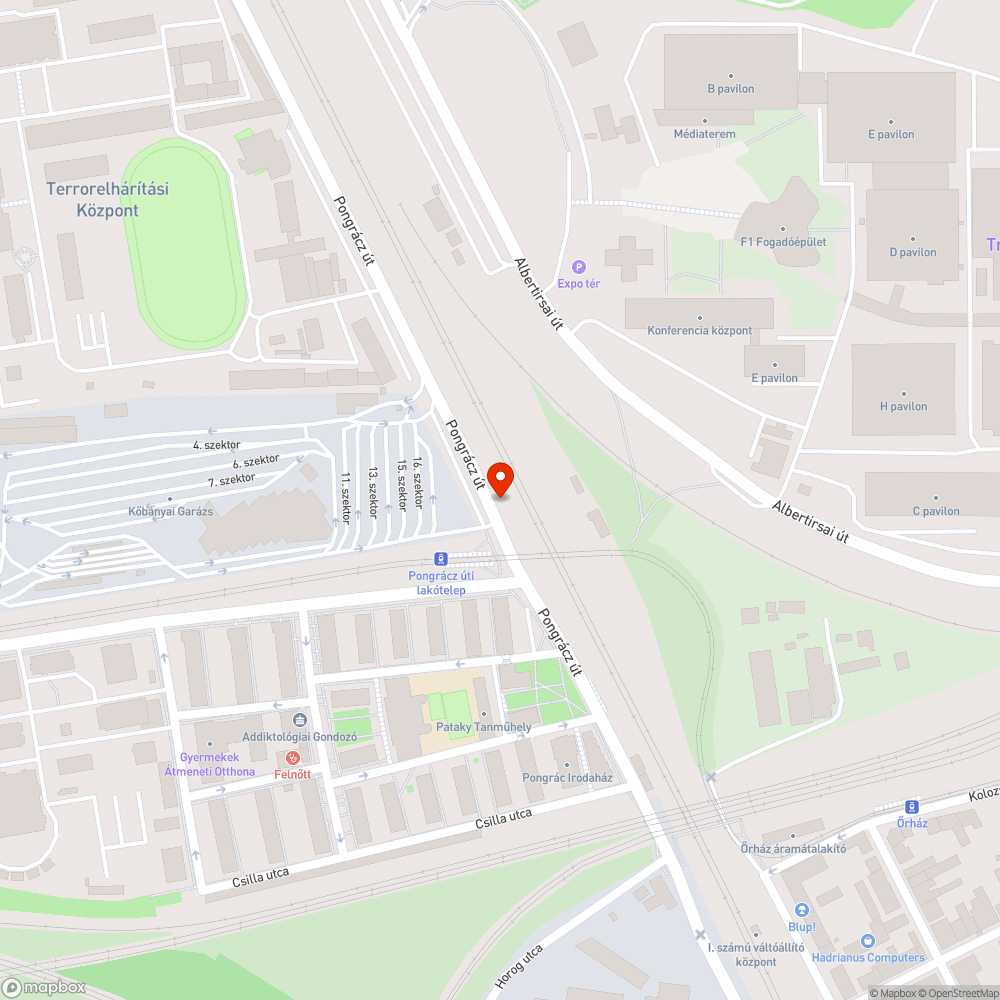 Hiányos és feltört vaskapuk bejelentés helye