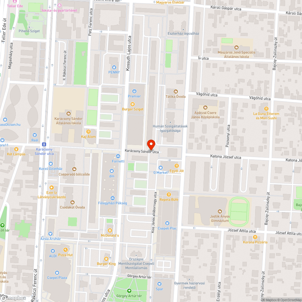 Letört lépcső bejelentés helye