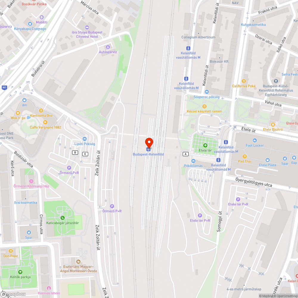 Megrongálódott szemetes bejelentés helye