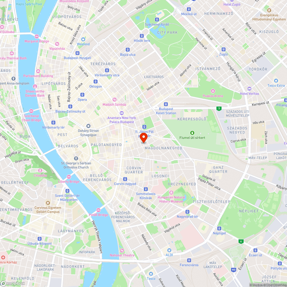 Beszakadni készülő járda bejelentés helye