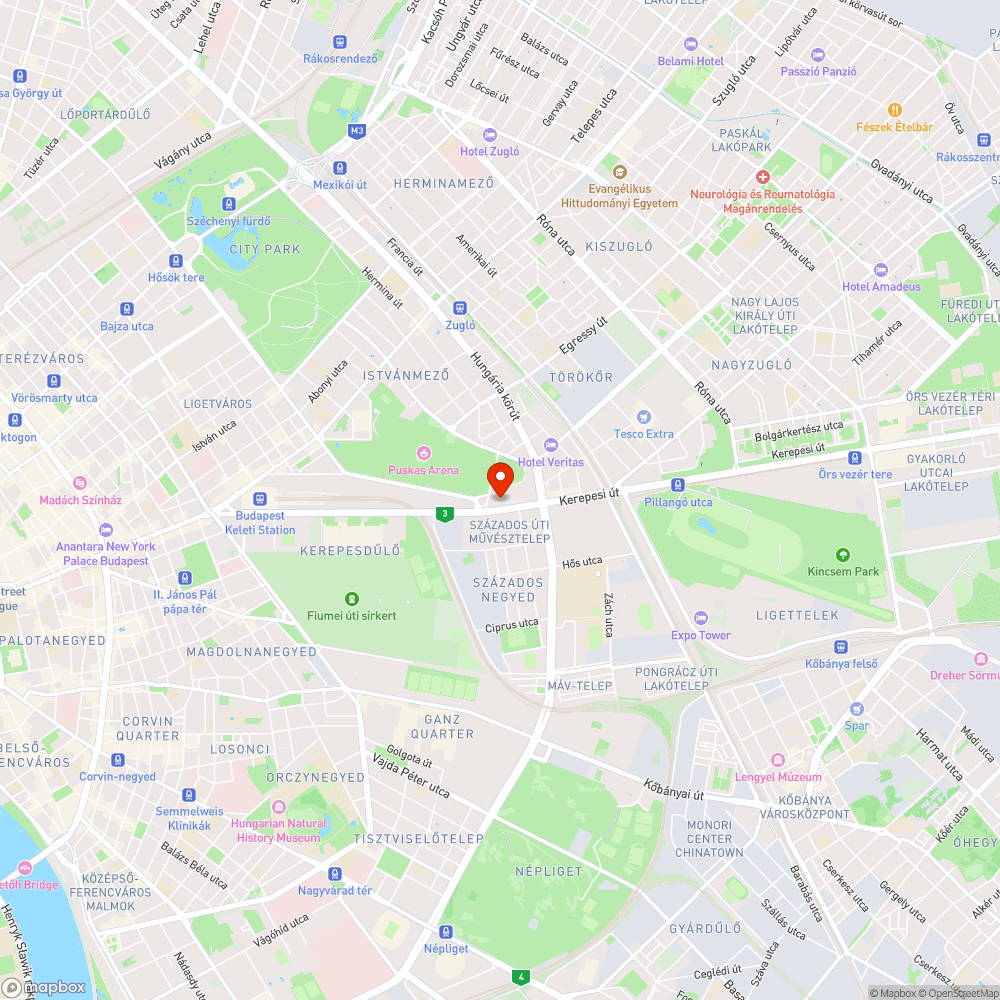 Balesetveszelyes lepcso bejelentés helye