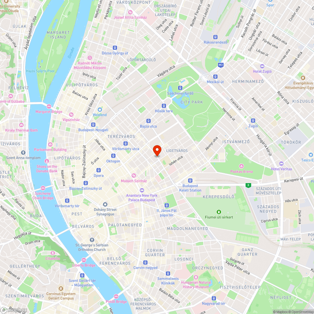 Illegálisan lerakott szemét a Rottenbiller utcában bejelentés helye