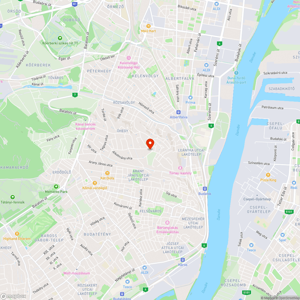 beszakadt úttest bejelentés helye