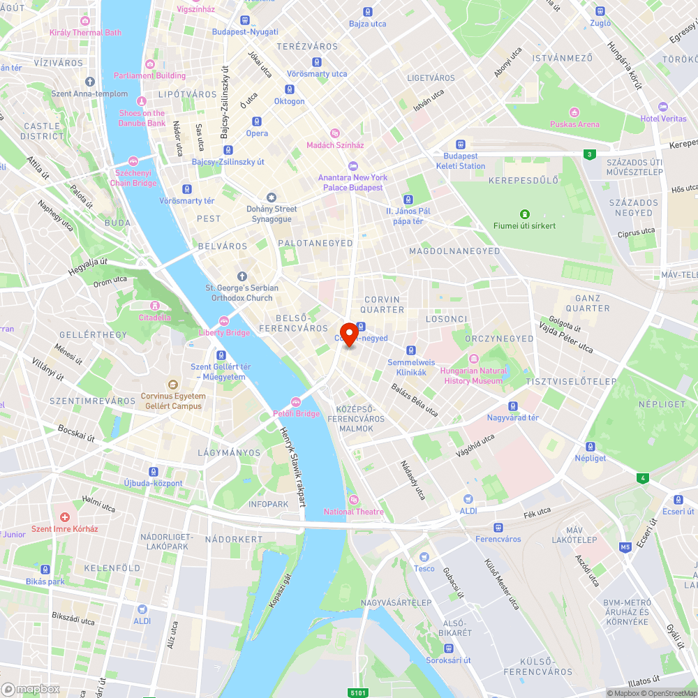 Angyal utcai horpadás bejelentés helye