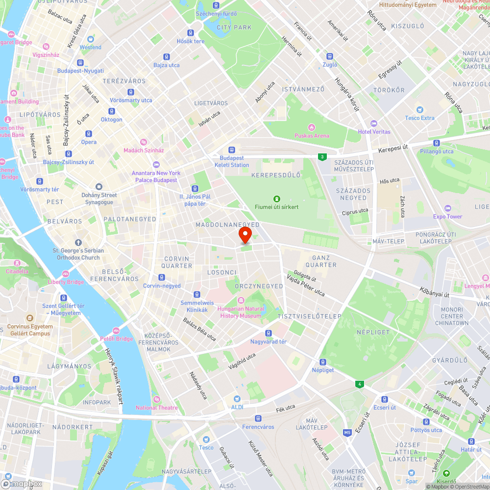 Gaz a forgalmas Baross út mentén bejelentés helye