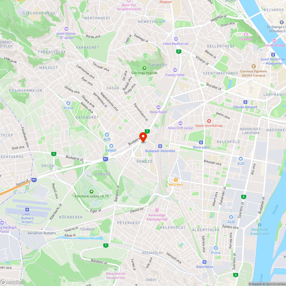 Kelenföldi állomásra tartó buszok tízperces blokkolása bejelentés helye