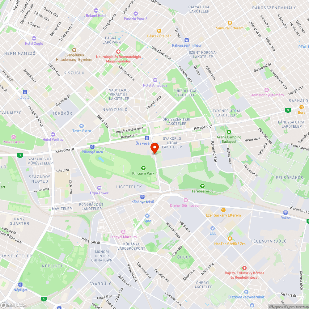 Hiányzó pollerek bejelentés helye