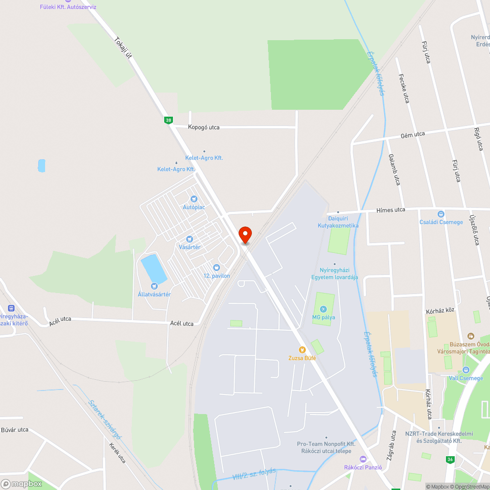 Mindennapi dugó a Tokaji úton bejelentés helye