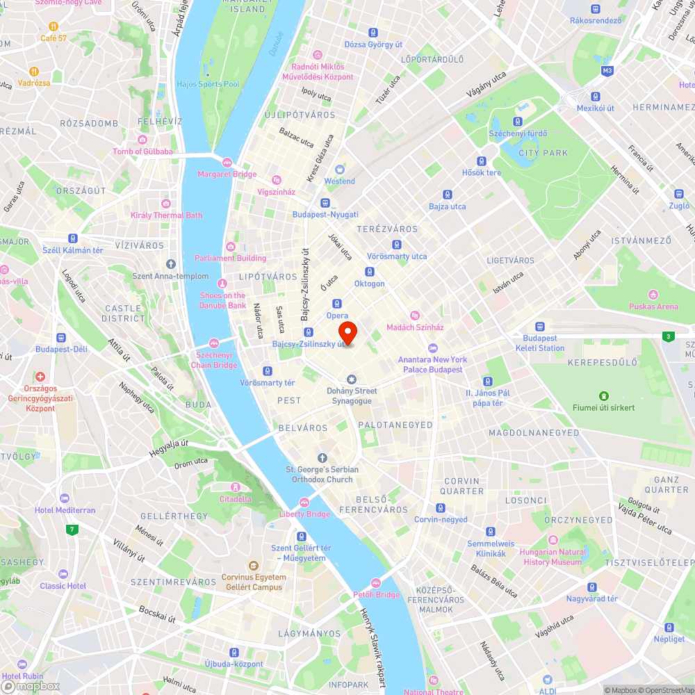 Elhagyatott autó bejelentés helye