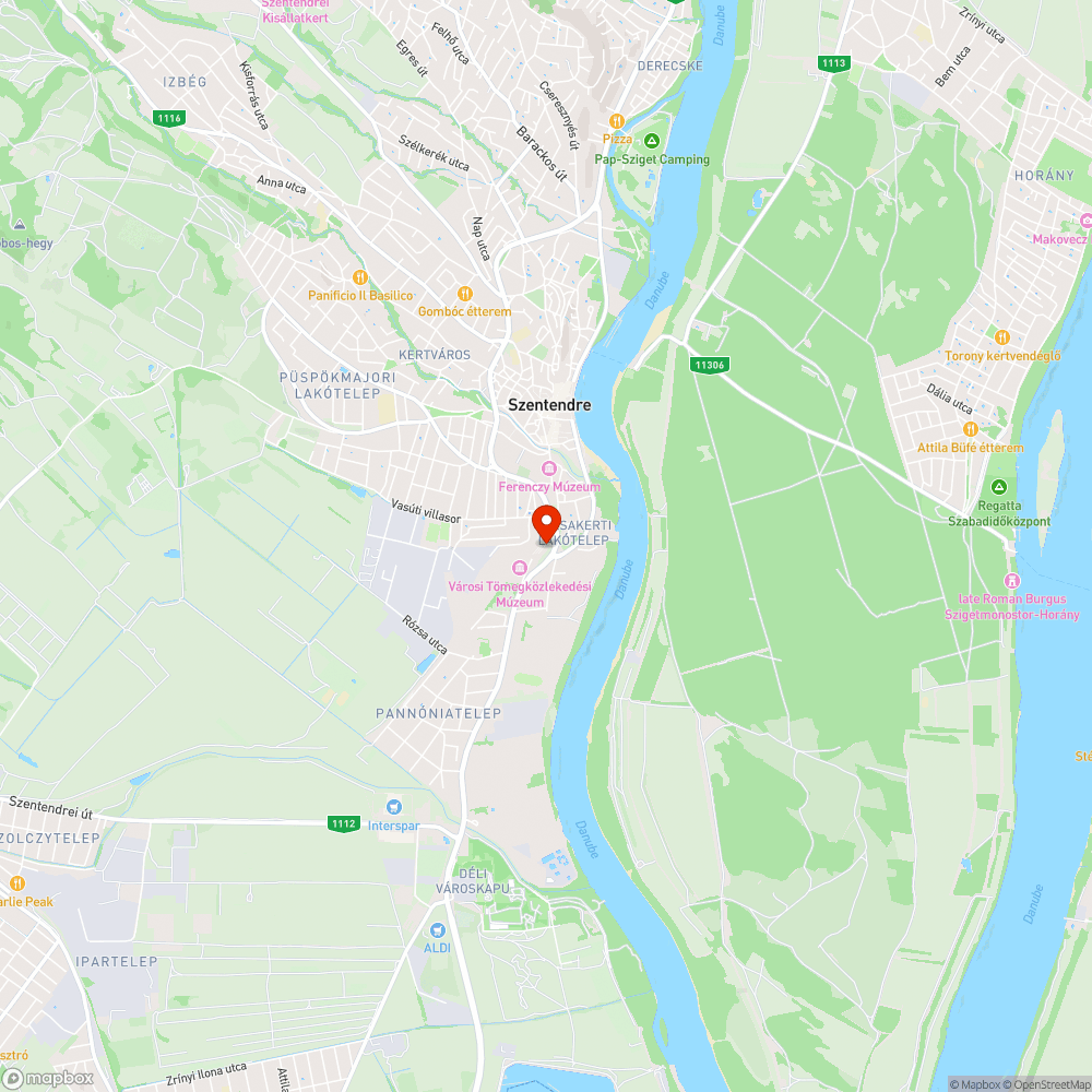 Állomástéri P+R parkoló bejárat bejelentés helye