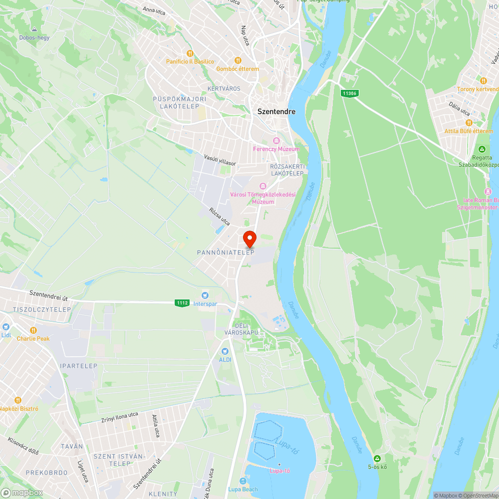 Veszélyes kereszteződés a Dózsa György úton bejelentés helye