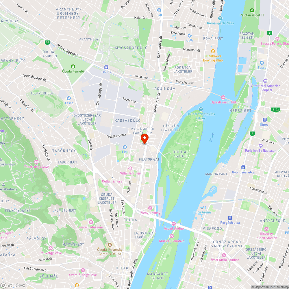 Búza utca - Zab utca kereszteződés bejelentés helye