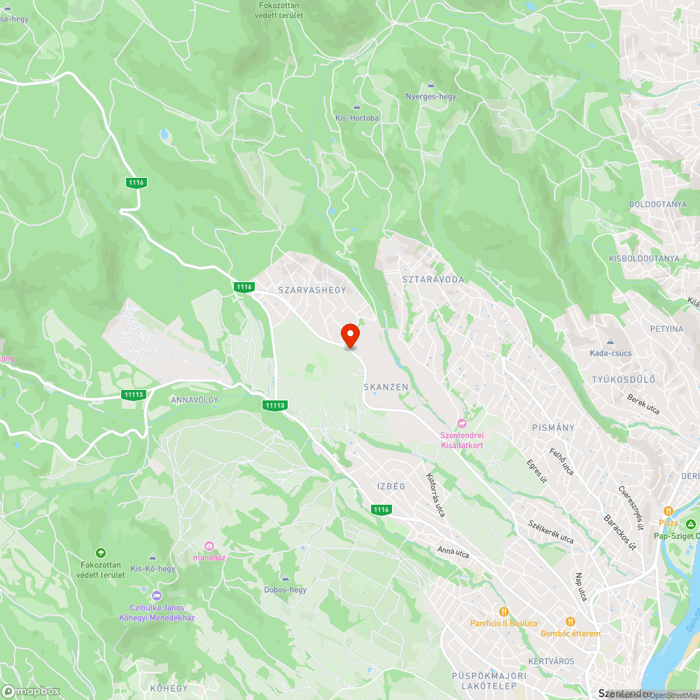 Lezsákozott jelzőtábla a Forrás utcát követően bejelentés helye