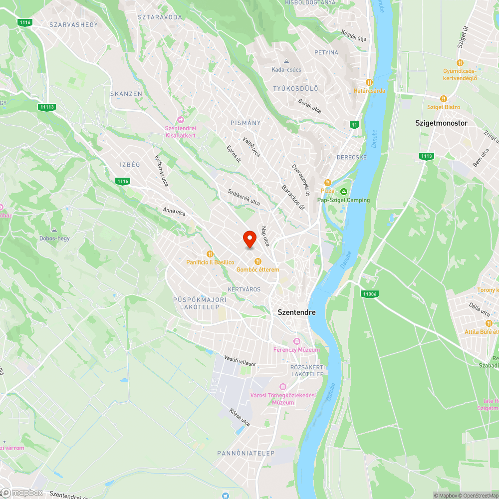 Szabályozatlan kanapé szaporulat a Füzesparkban bejelentés helye