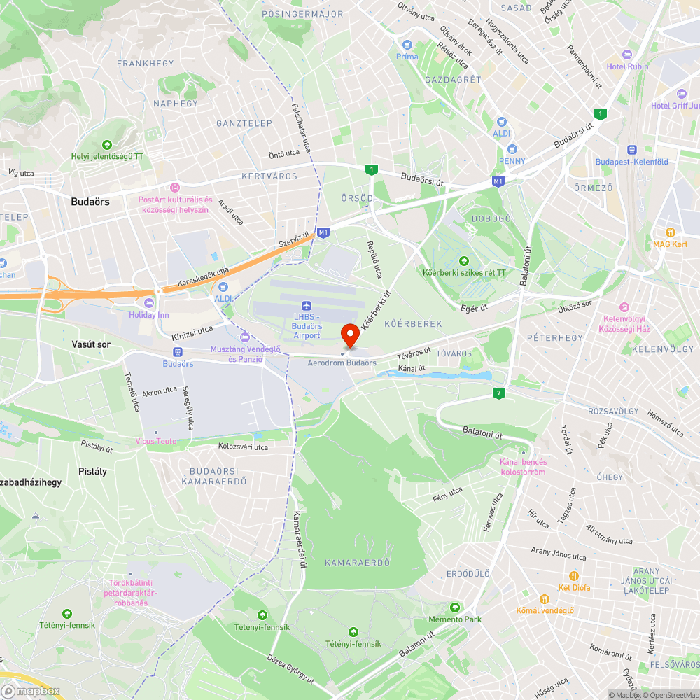 Szemét a 87-es busz megállójában bejelentés helye