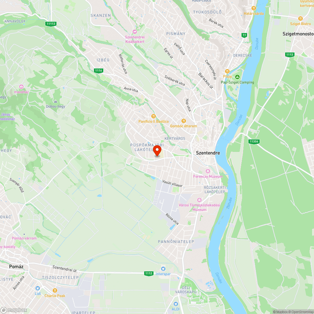 Viharkárveszélyt magában hordozó nyárfa a Hamvas Béla utcában bejelentés helye