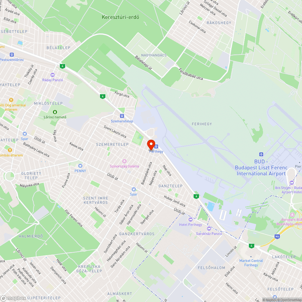 Rosszul telepített csatornarács bejelentés helye