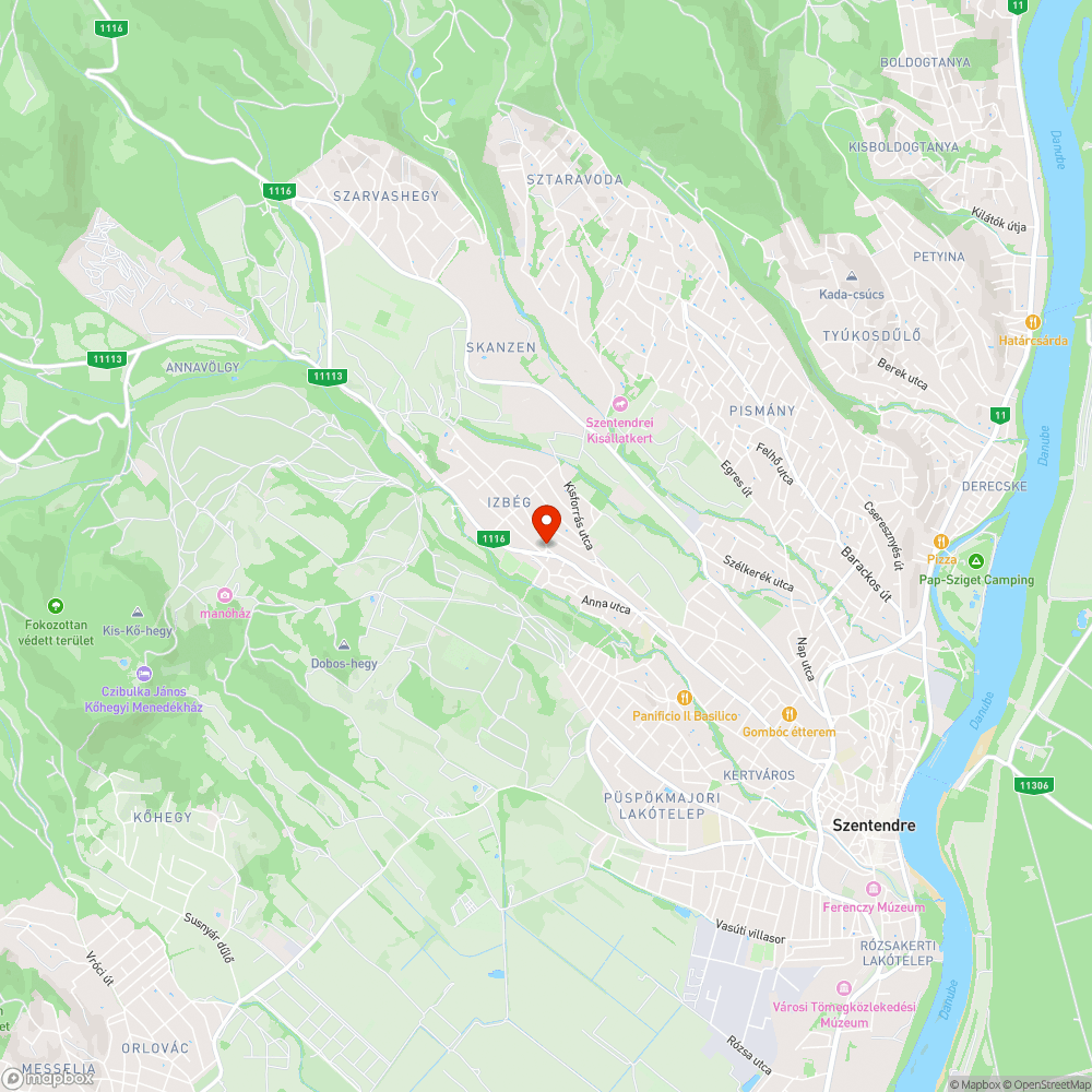 Zöldhulladék halom a Kékesi utca tetején bejelentés helye