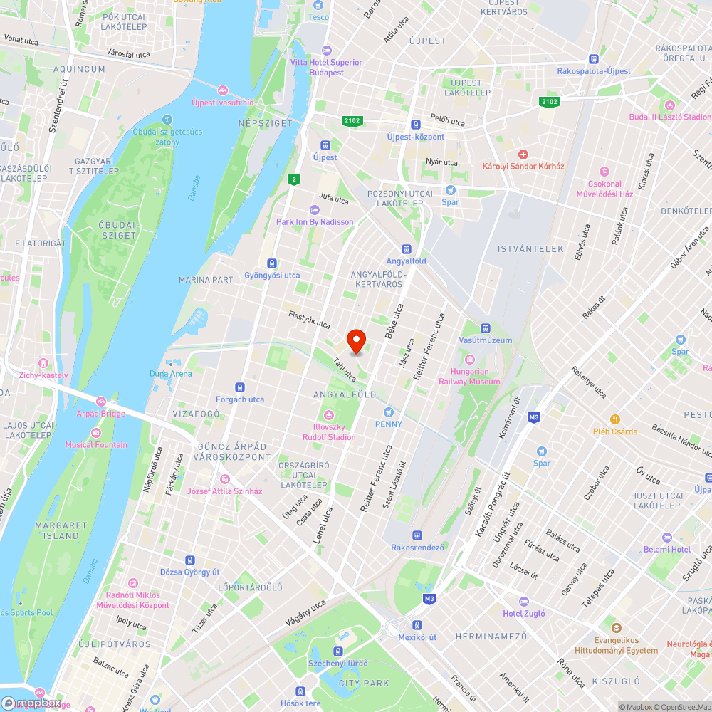 Veszélyes gyalogátkelőhely bejelentés helye