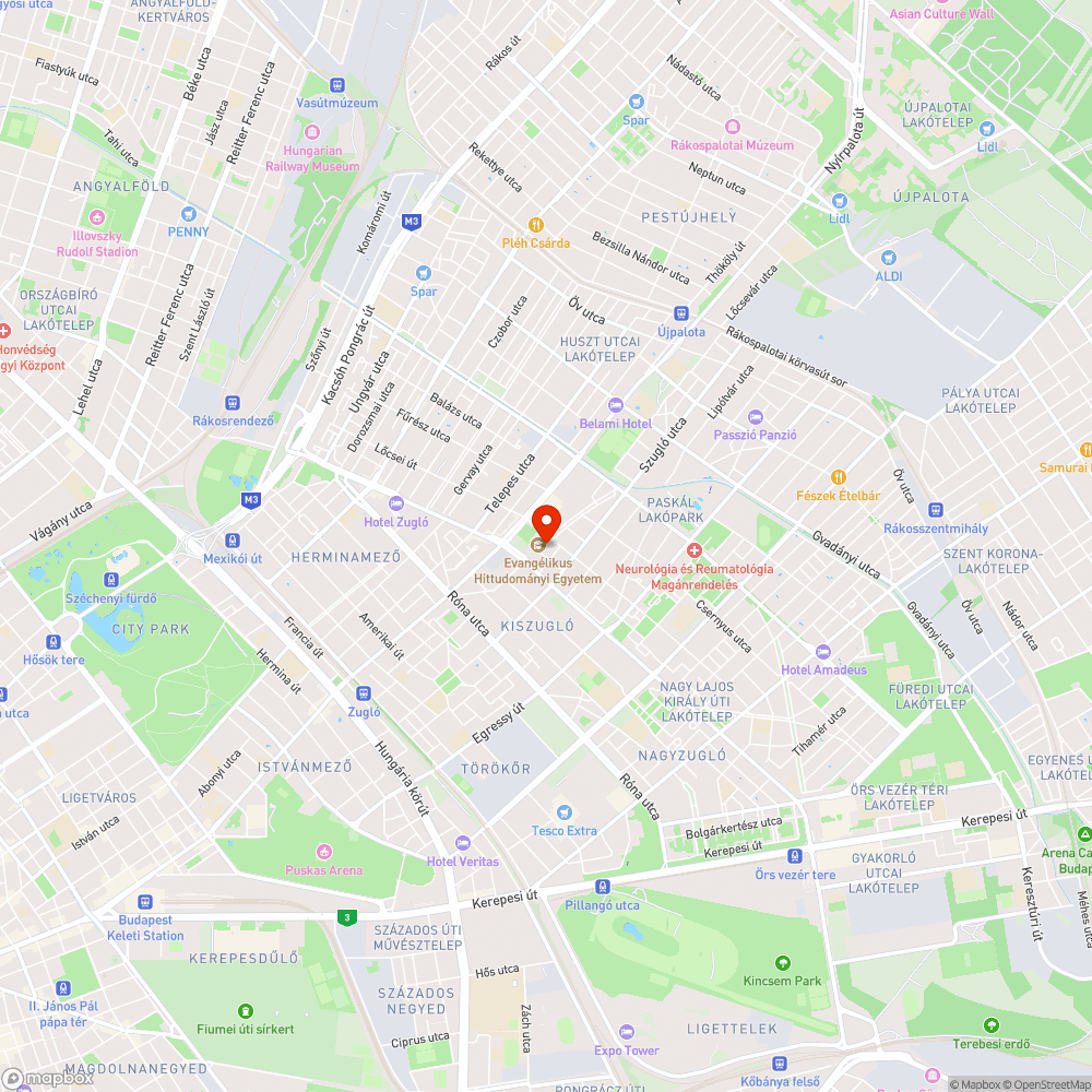 Elhagyott ulakókocsi bejelentés helye